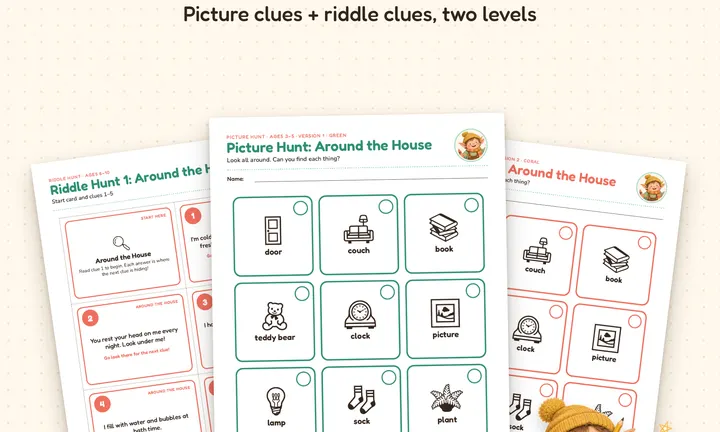 Kids’ Indoor Scavenger Hunt product preview